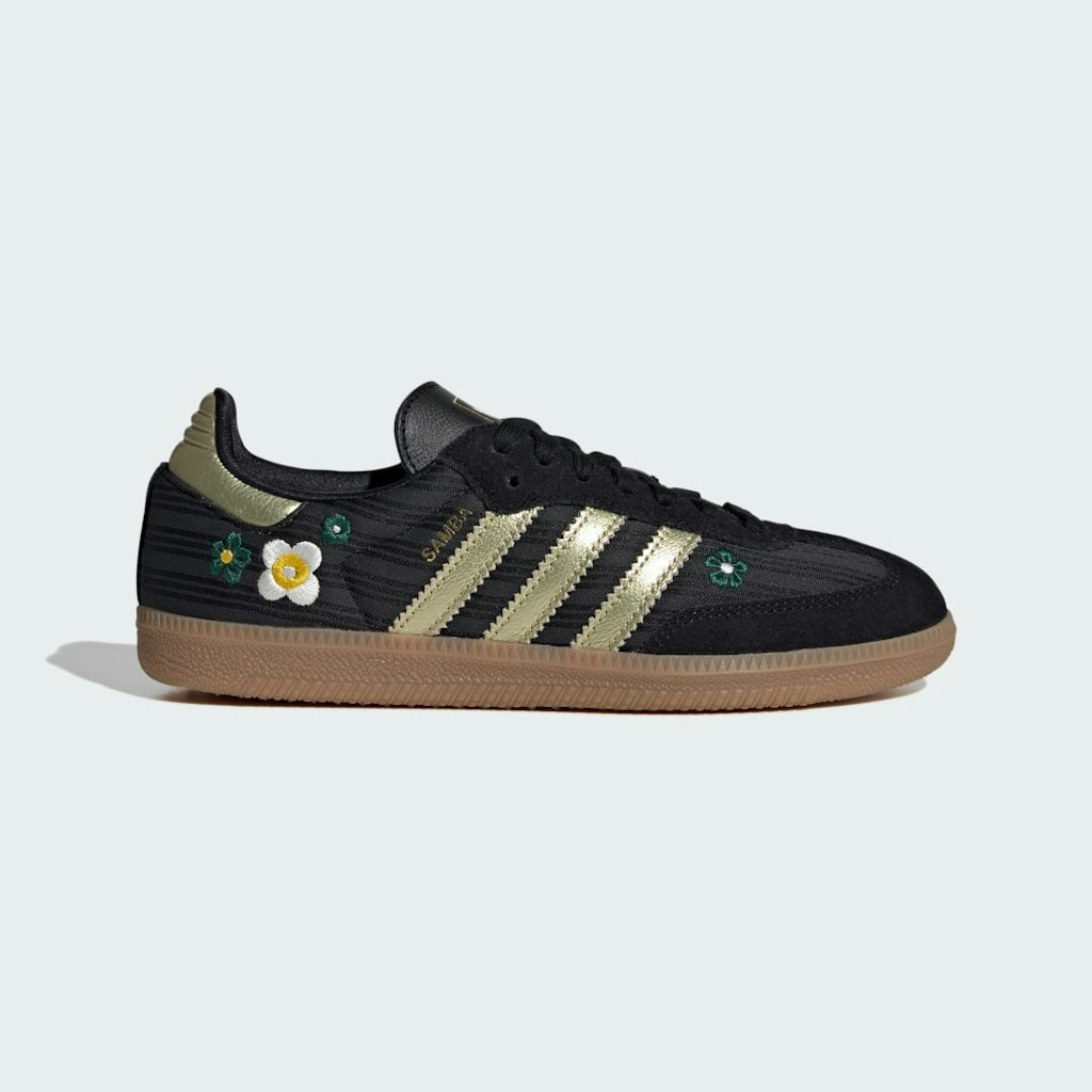 Adidas Originals x Liberty London Samba OG Shoes: $110