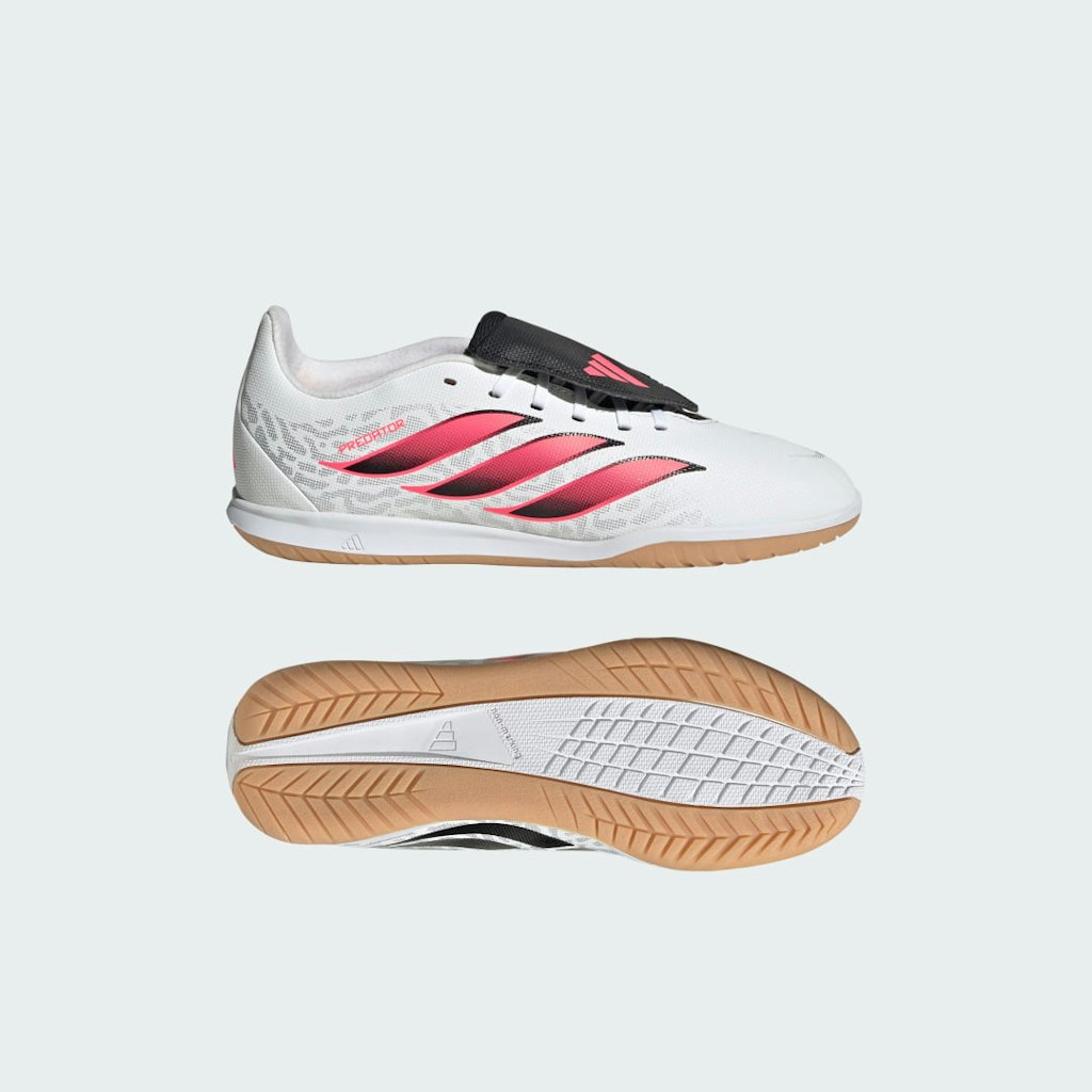 Predator Club Fold-Over Tongue Kids' Indoor Soccer Cleats: $50