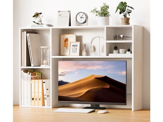 37.4-Inch Desktop Hutch with 6 Shelves: $88.49 37.4-Inch Desktop Hutch with 6 Shelves: $88.49