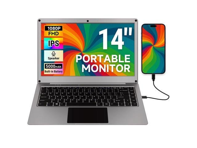 14-Inch Portable Monitor with Keyboard and Battery: $254.99 14-Inch Portable Monitor with Keyboard and Battery: $254.99
