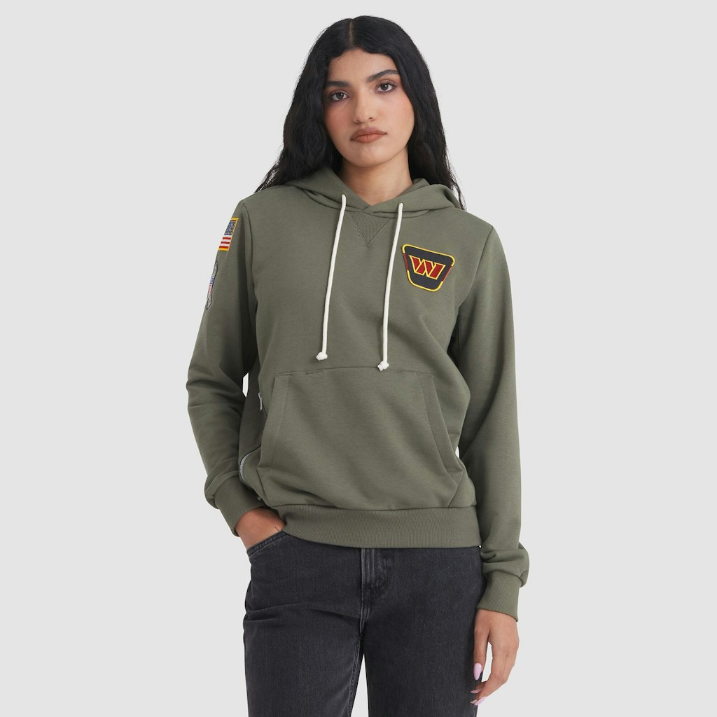 Women's Nike Washington Commanders Salute to Service Dri-FIT Hoodie: $114.99