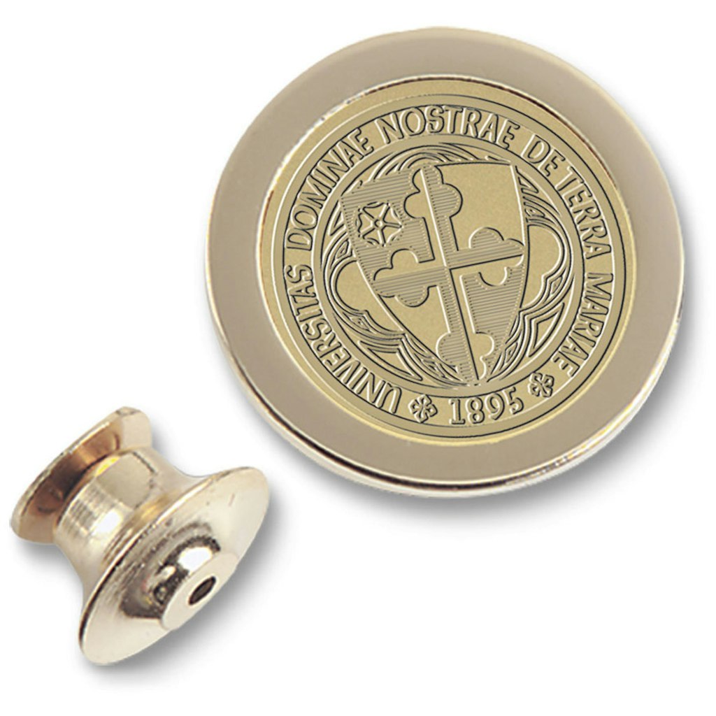 Notre Dame of Maryland Gators Logo Lapel Pin: $49.99