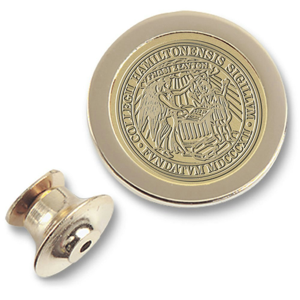 Gold Hamilton Continentals Logo Lapel Pin: $49.99