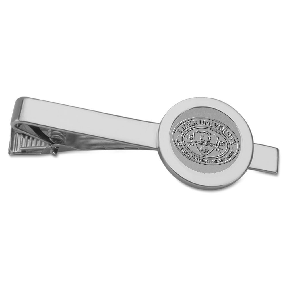Silver Rider Broncs Logo Tie Bar: $59.99