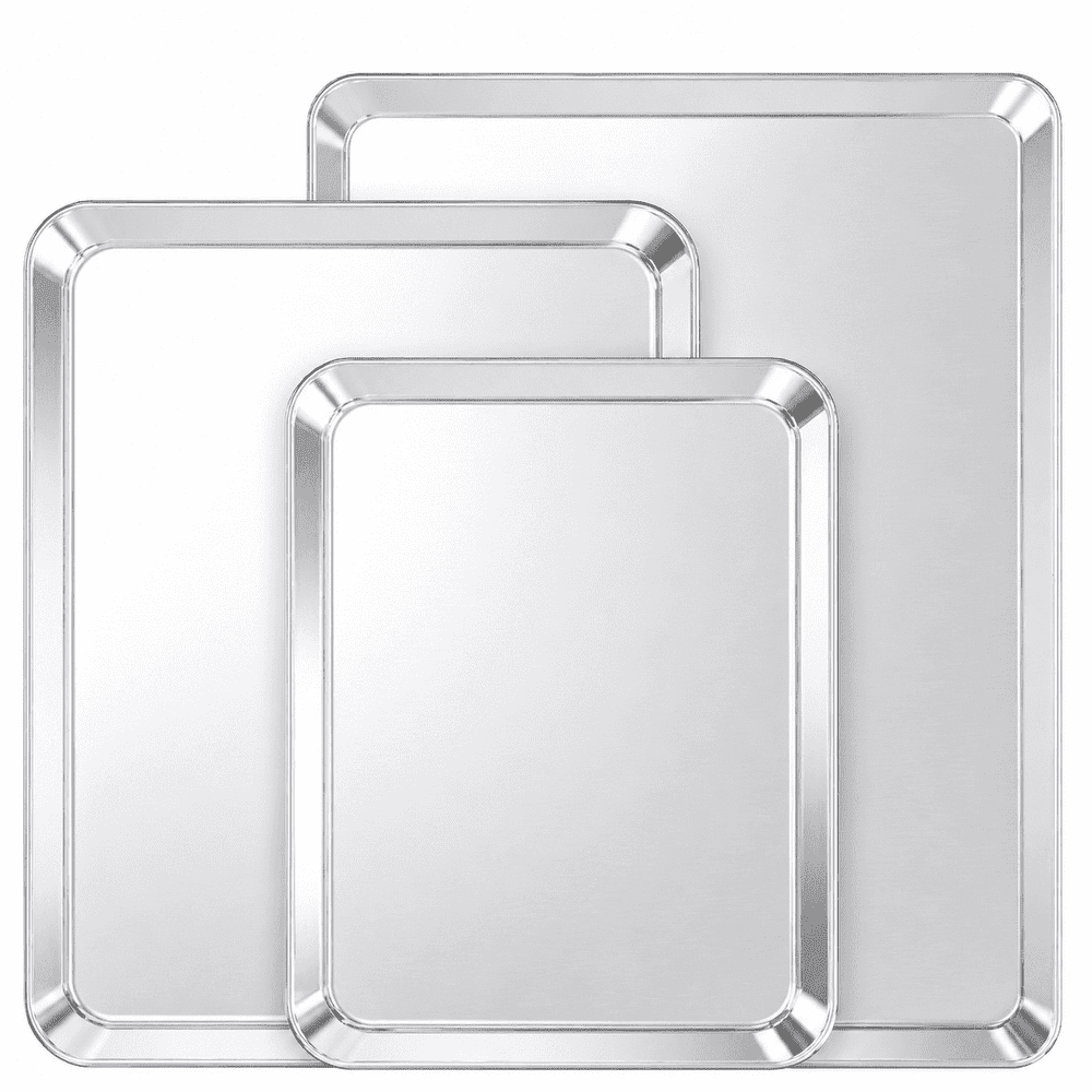 Tinana Stainless Steel Baking Sheet Pan 3-Pack: $19.99