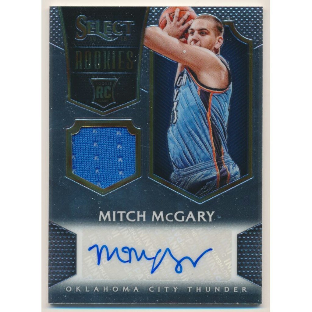 2014-15 Select Mitch McGary Rookie Jersey Autograph Card: $12