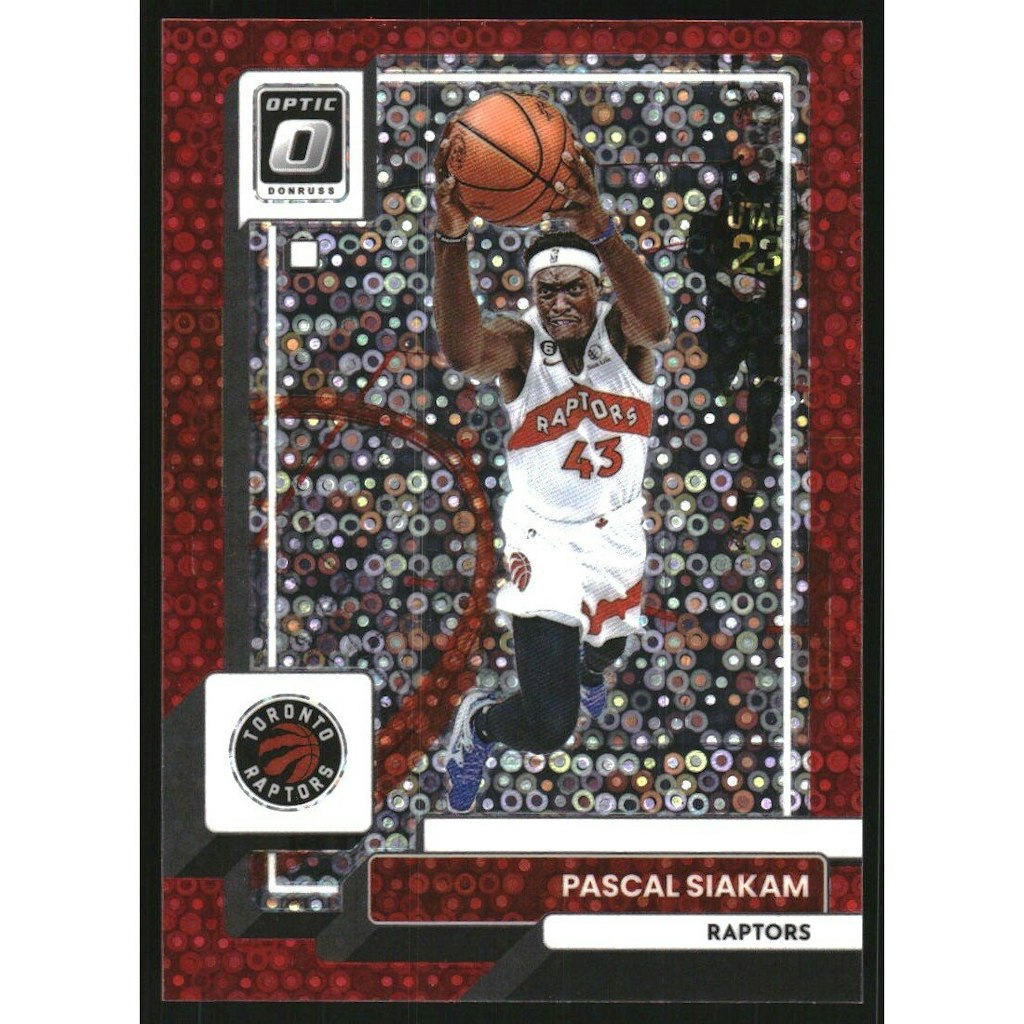 2022-23 Donruss Optic Fast Break Red #19 Pascal Siakam Card: $18