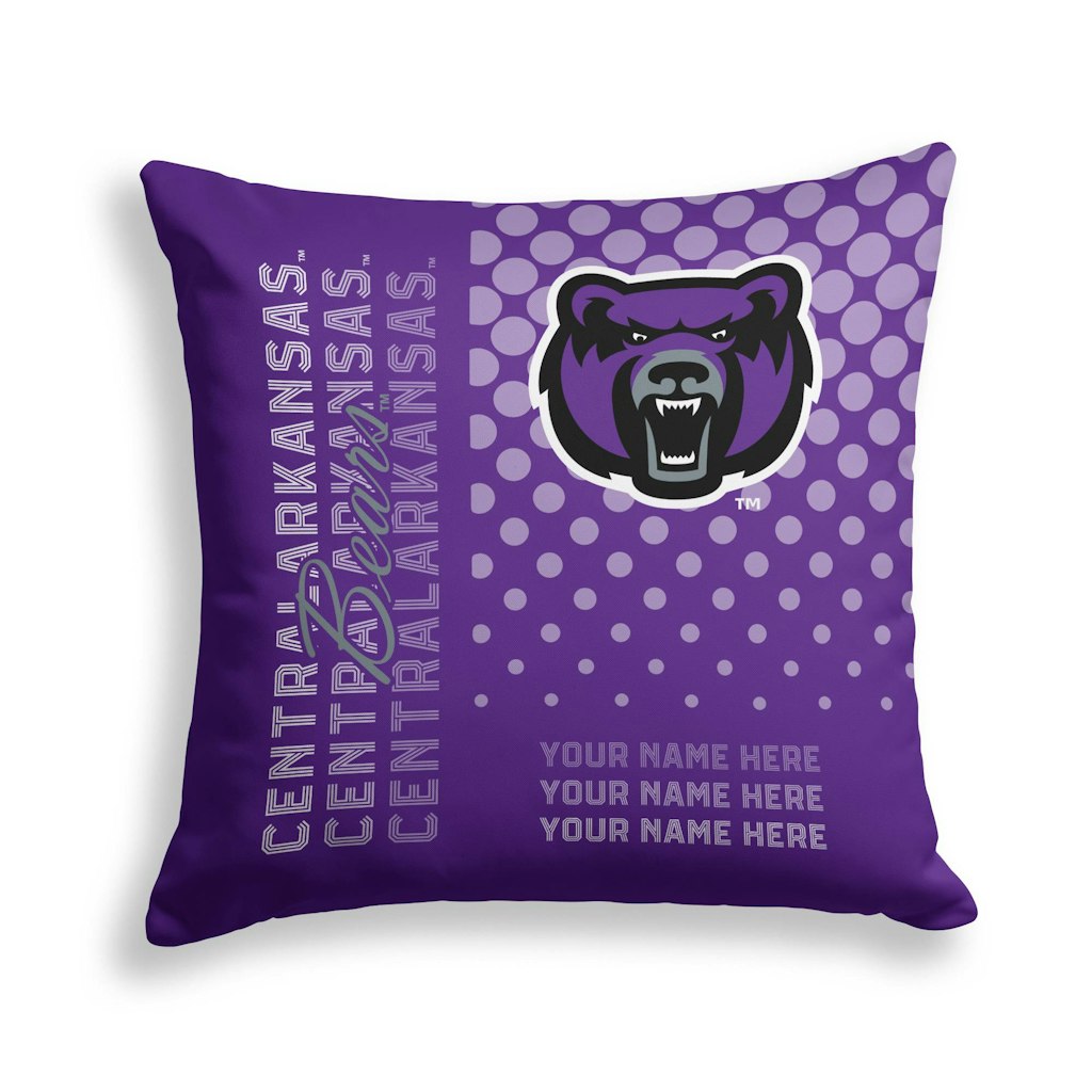 Pegasus Central Arkansas Bears 18" x 18" Personalized Pillow: $52.99