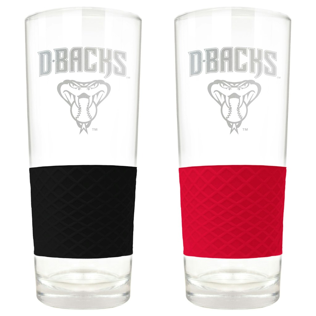 Arizona Diamondbacks 22-ounce Logo Score Pint Glass 2-Piece Set: $44.99