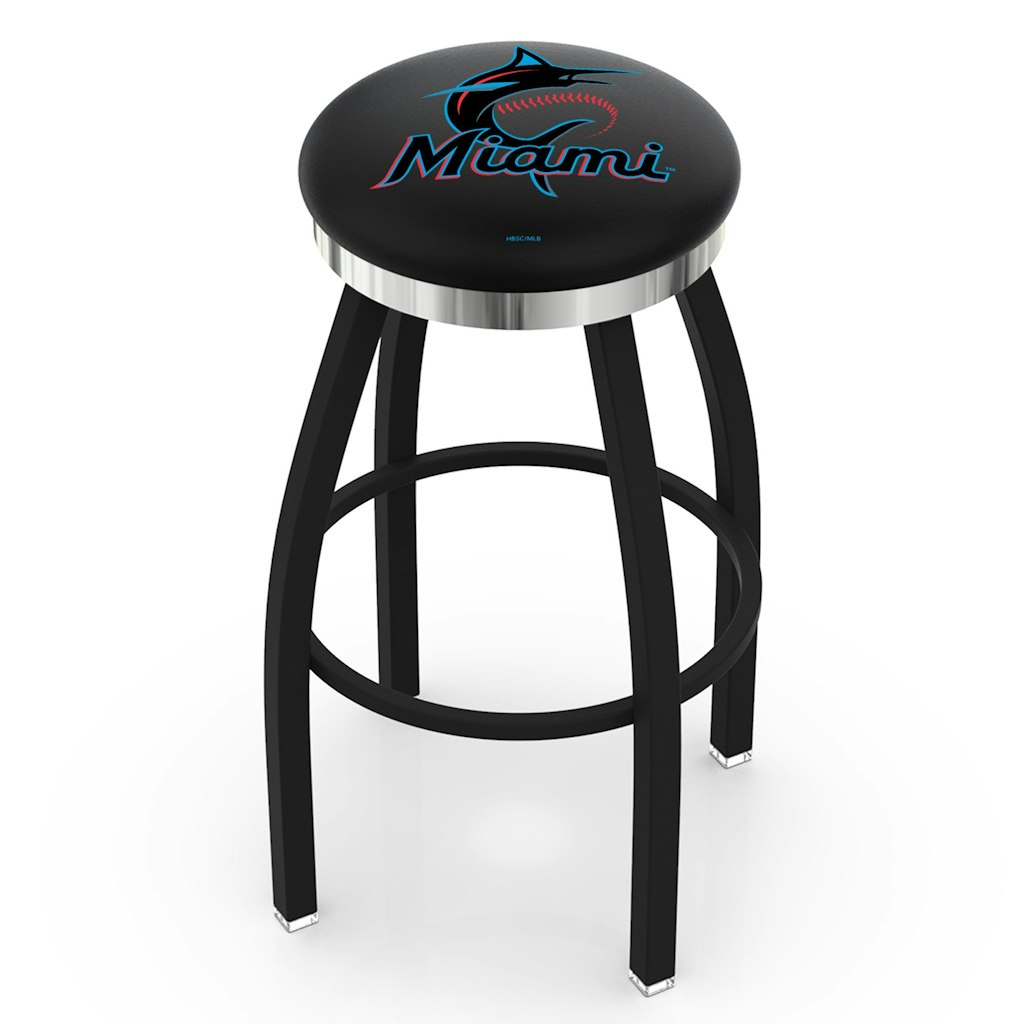 Miami Marlins 25-Inch Swivel Counter Stool: $369.99