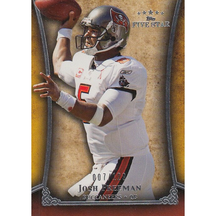 2011 Topps Five Star Josh Freeman Trading Card: $10