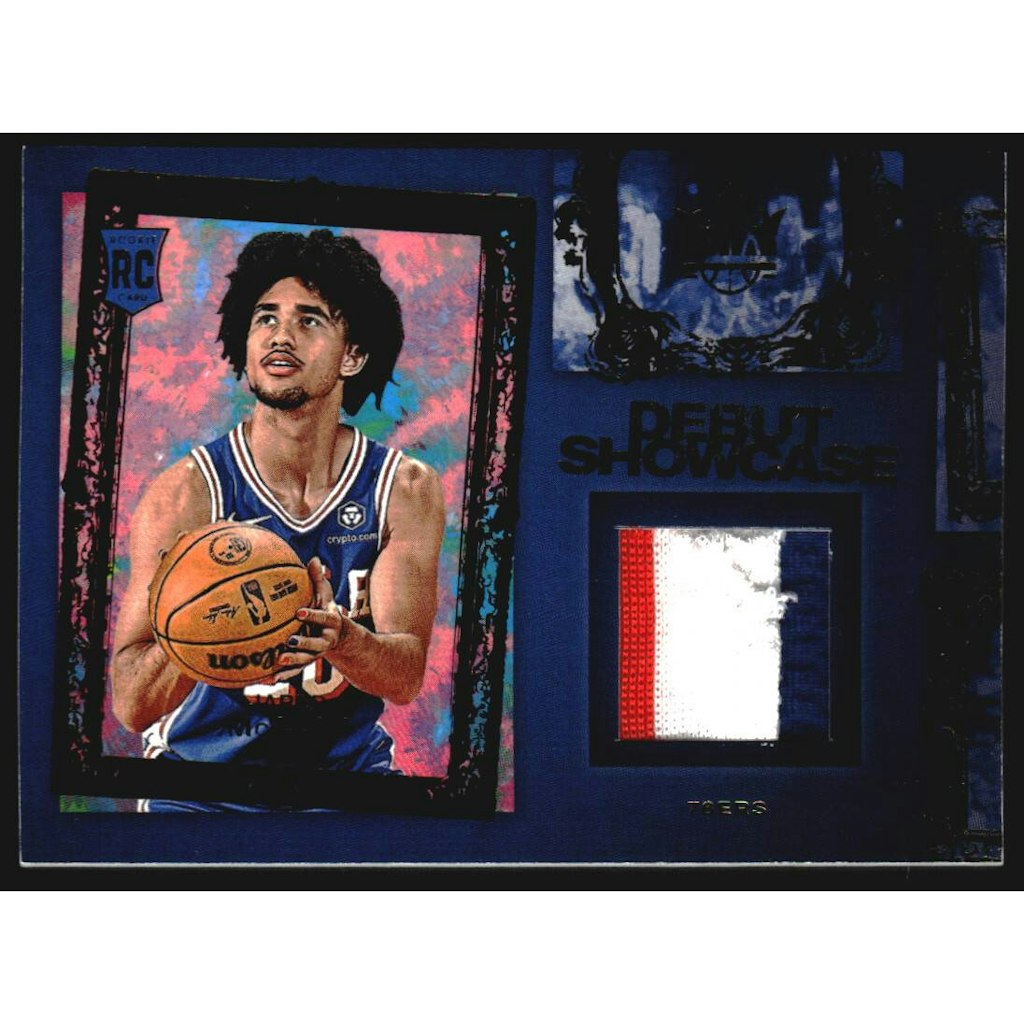 Jared McCain 2024-25 Court Kings Debut Showcase Memorabilia Card: $15