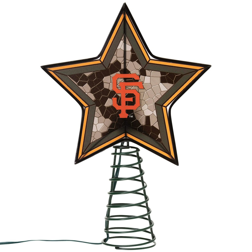 San Francisco Giants Mosaic Tree Topper: $42.99