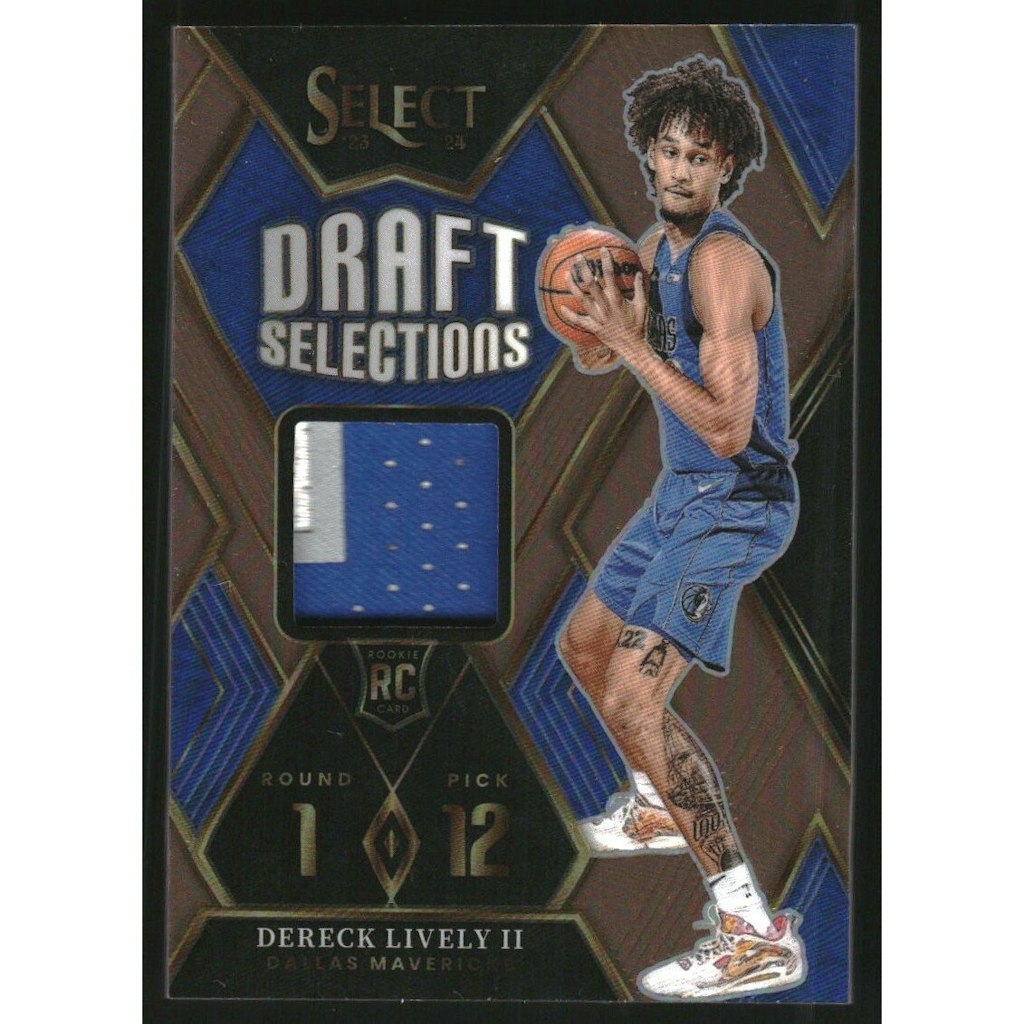 2023-24 Select Draft Selections Dereck Lively II Copper Prizm Card: $15