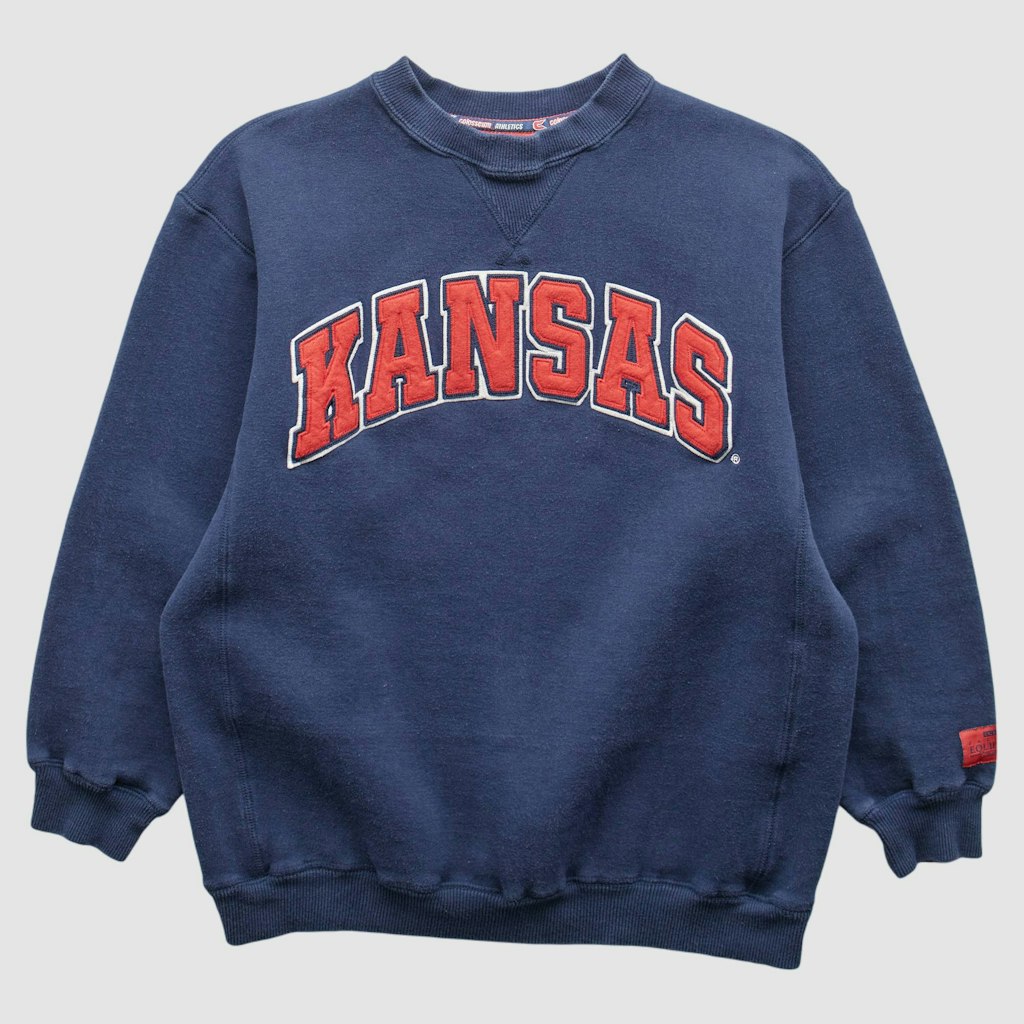 Kansas Jayhawks Real Vintage Pullover Sweatshirt: $74.99