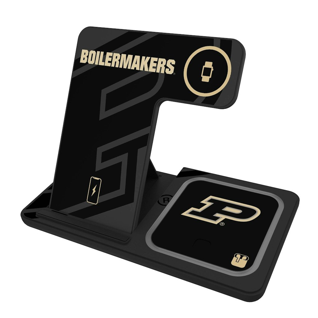 Keyscaper Purdue Boilermakers 3-in-1 Wireless Charger: $64.99