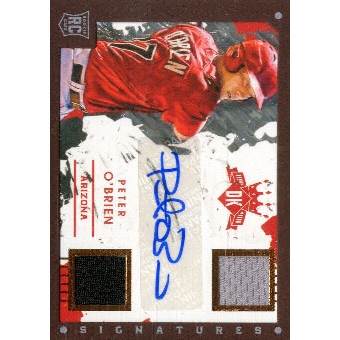 2016 Diamond Kings Peter O'Brien Rookie Material Signatures Card: $12