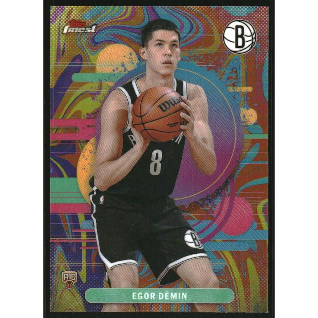 2025-26 Finest Oil Spill Refractor Egor Demin #108 Card: $10