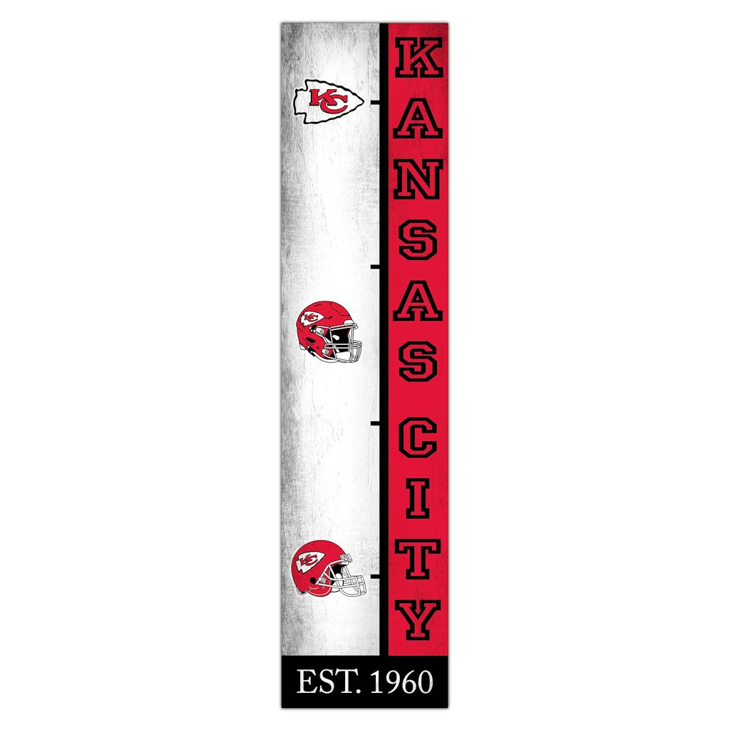 Kansas City Chiefs 6" x 24" Progression Wood Sign: $36.99
