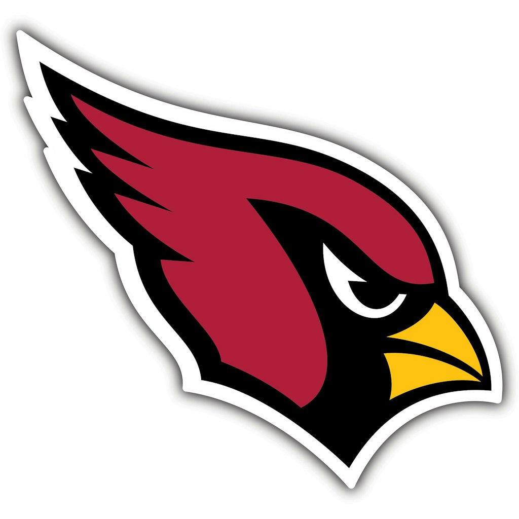 Arizona Cardinals 24-inch Logo Cutout Sign: $54.99