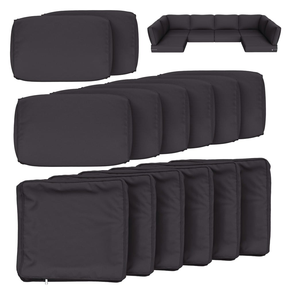 Snubbull 26" x 26" Patio Cushion Covers 14-Pack: $59.99 Snubbull 26" x 26" Patio Cushion Covers 14-Pack: $59.99