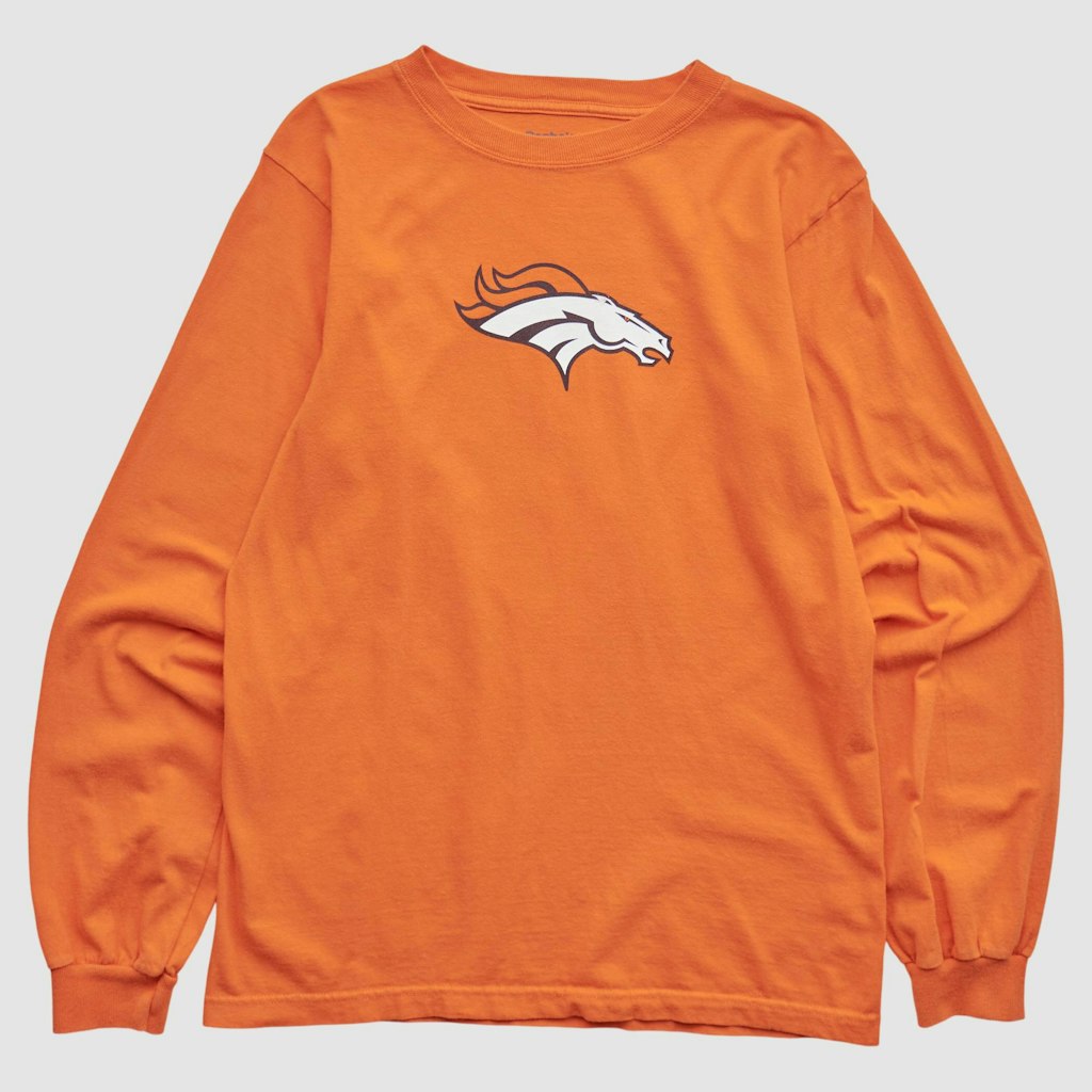 Denver Broncos Reebok 2000s Long Sleeve T-Shirt: $39.99 Denver Broncos Reebok 2000s Long Sleeve T-Shirt: $39.99