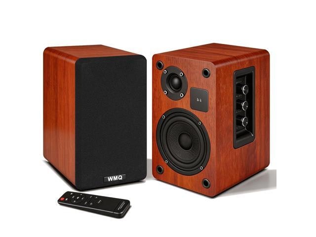 60W Powered Bookshelf Speakers: $95.99