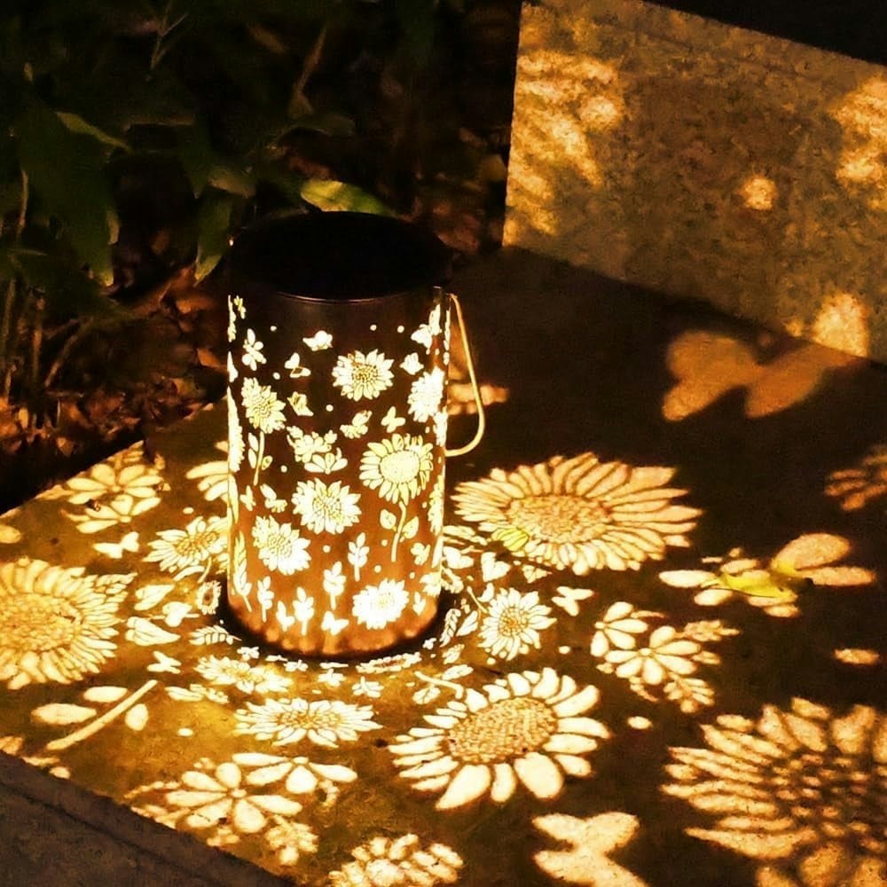 Qoosea Sunflower Solar Lantern: $11.09 Qoosea Sunflower Solar Lantern: $11.09