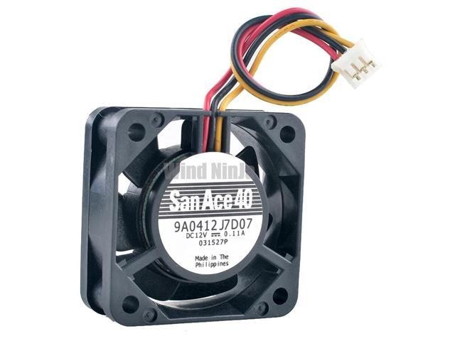 40x40x15mm 12V 3-Pin Dual Ball Bearing Cooling Fan: $19.98
