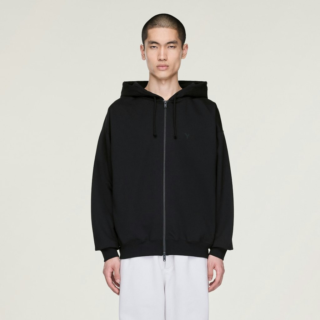 Y-3 Brushed Terry Hoodie: $210