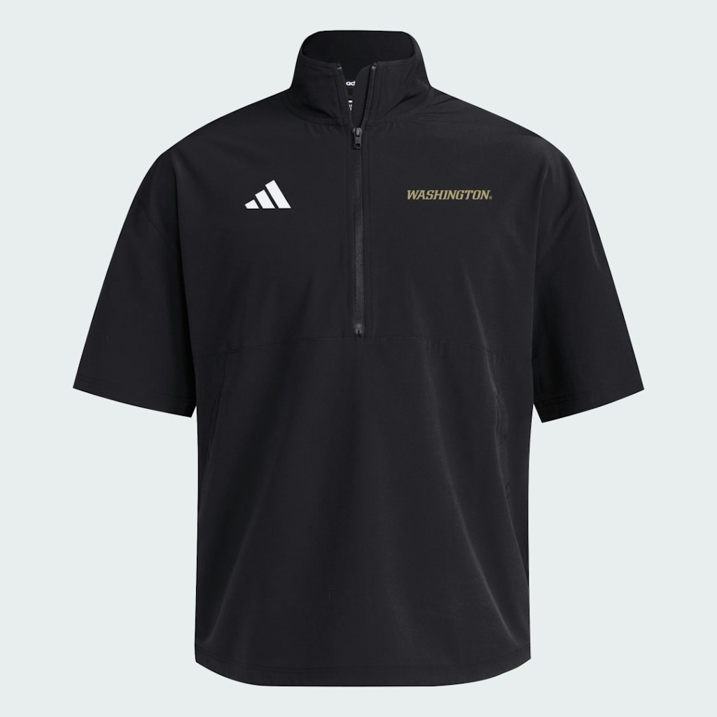 University of Washington Short Sleeve Quarter Zip Jacket: $95