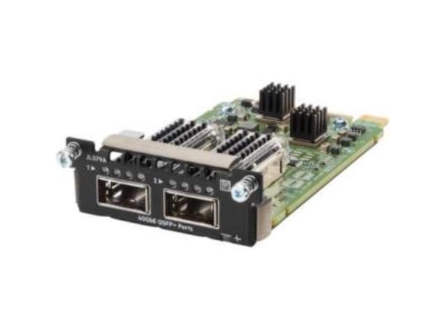 HP Aruba 3810M 2-Port 40GbE QSFP+ Module: $205 HP Aruba 3810M 2-Port 40GbE QSFP+ Module: $205