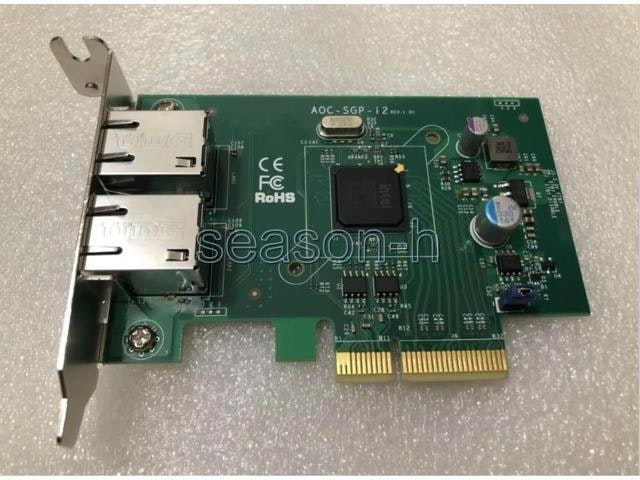 AOC-SGP-i2 Dual Port Gigabit PCIe Network Adapter: $87.74 AOC-SGP-i2 Dual Port Gigabit PCIe Network Adapter: $87.74