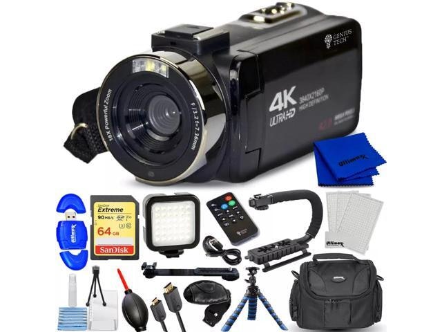 GeniusTech 42MP Digital Video Camera with 64GB SD Card Kit: $109.95 GeniusTech 42MP Digital Video Camera with 64GB SD Card Kit: $109.95