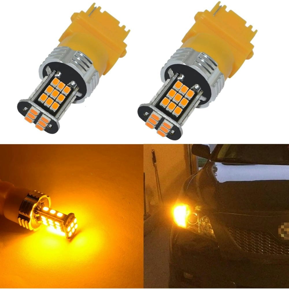 Alla Lighting 3157 Amber LED Turn Signal Light Bulbs 2-Pack: $13.49 Alla Lighting 3157 Amber LED Turn Signal Light Bulbs 2-Pack: $13.49