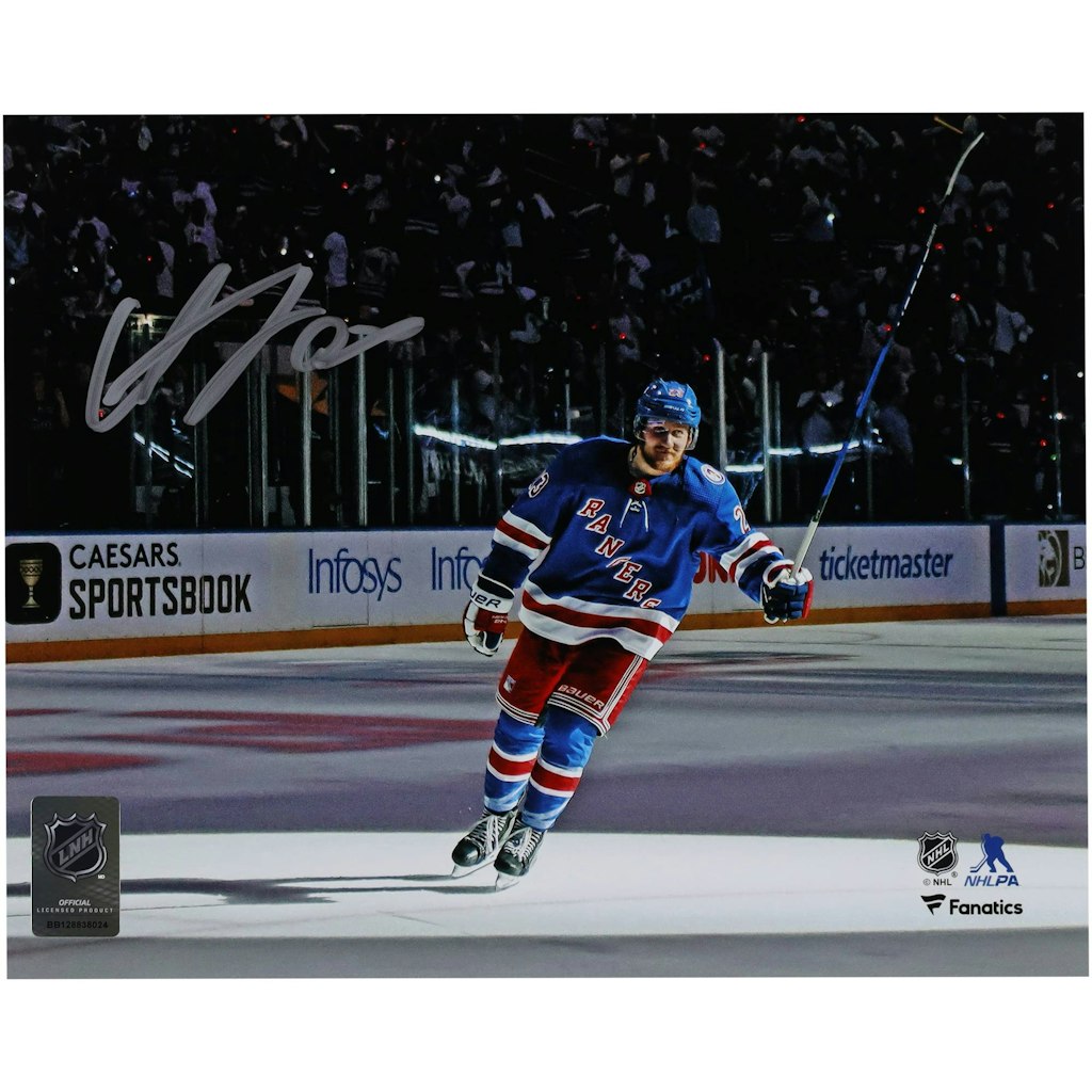 Adam Fox Autographed 8" x 10" New York Rangers Photograph: $89.99 Adam Fox Autographed 8" x 10" New York Rangers Photograph: $89.99