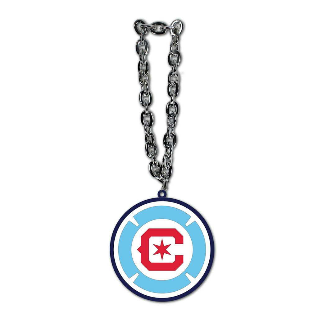 Mojo Chicago Fire Team Logo Fan Chain Necklace: $34.99