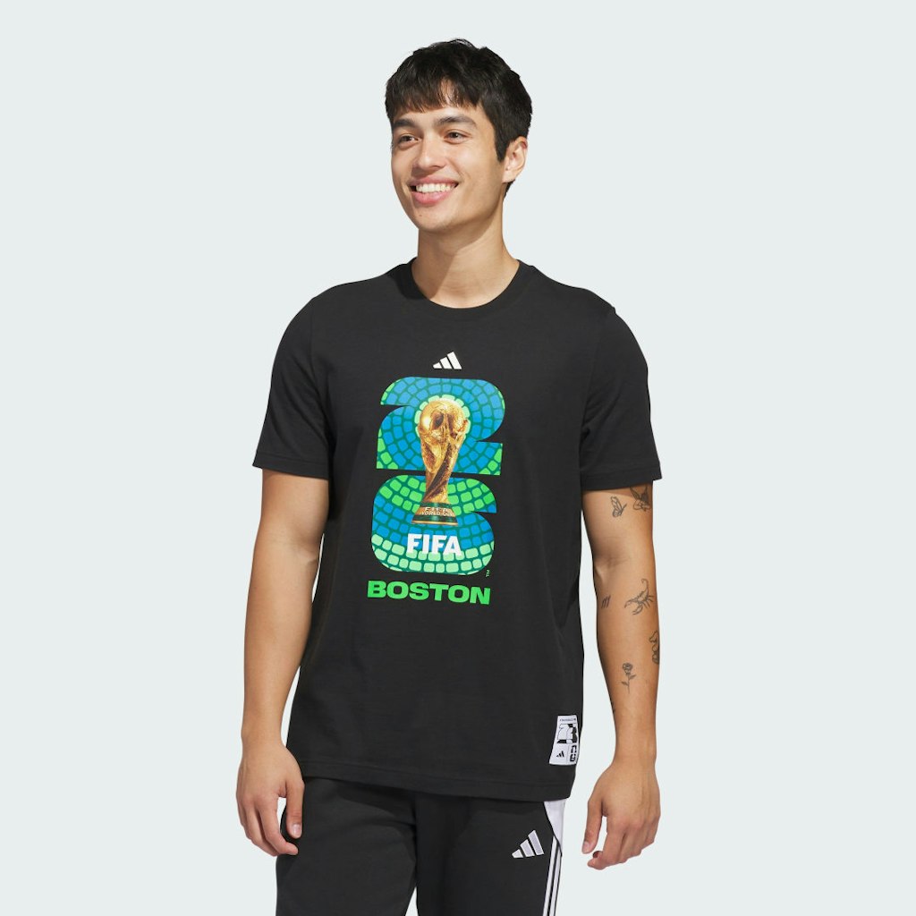 FIFA World Cup 26 Boston Host City Graphic T-Shirt: $50