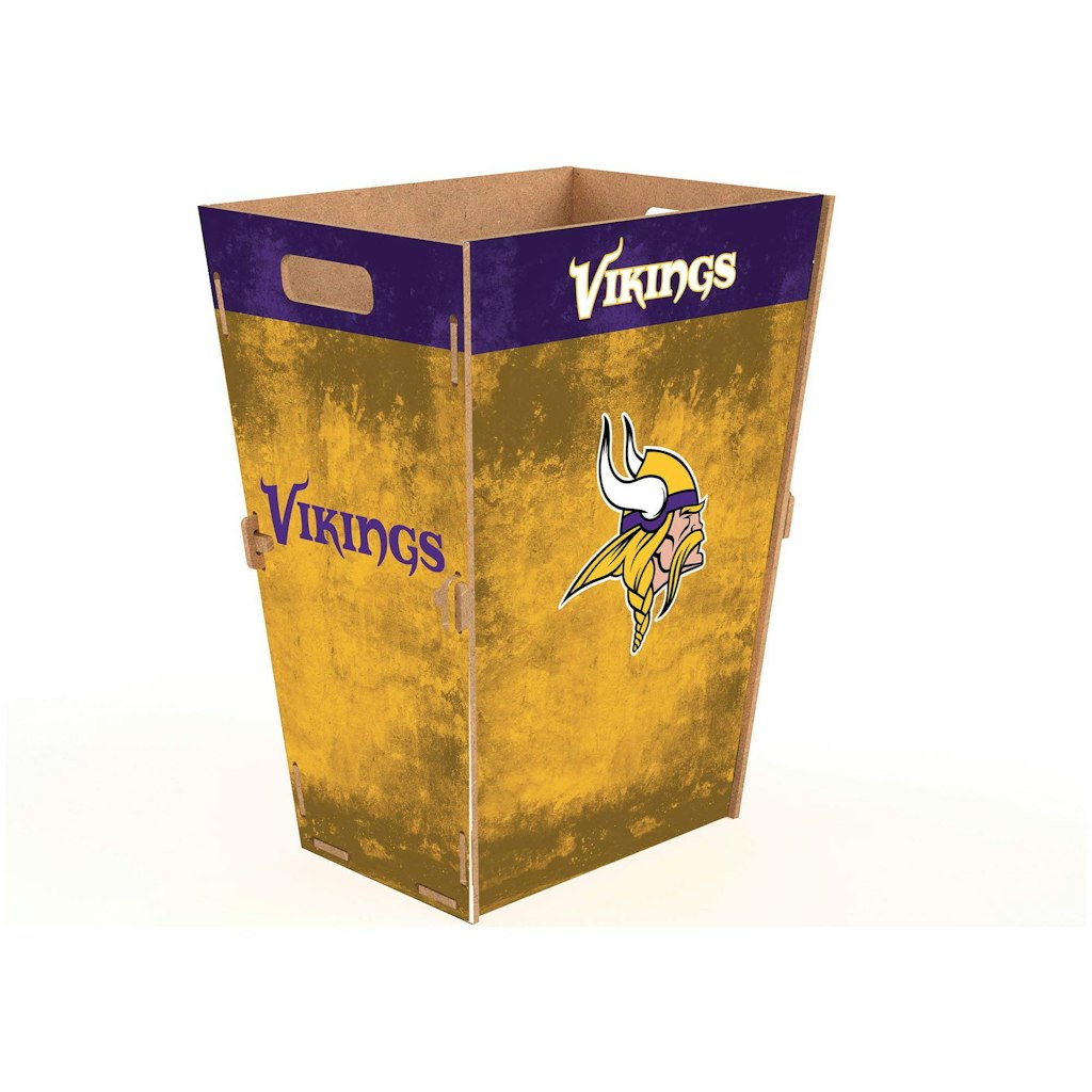 Minnesota Vikings Trash Can Kit: $27.99