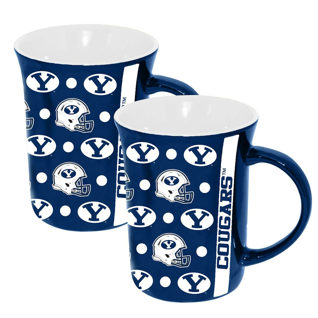 BYU Cougars 15oz. Ceramic Mugs 2-Pack: $49.99