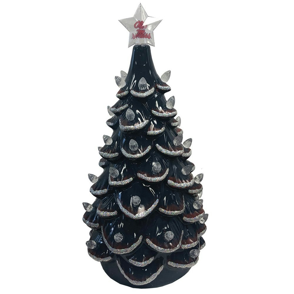 Ole Miss Rebels 14-Inch Ceramic Tree: $99.99 Ole Miss Rebels 14-Inch Ceramic Tree: $99.99