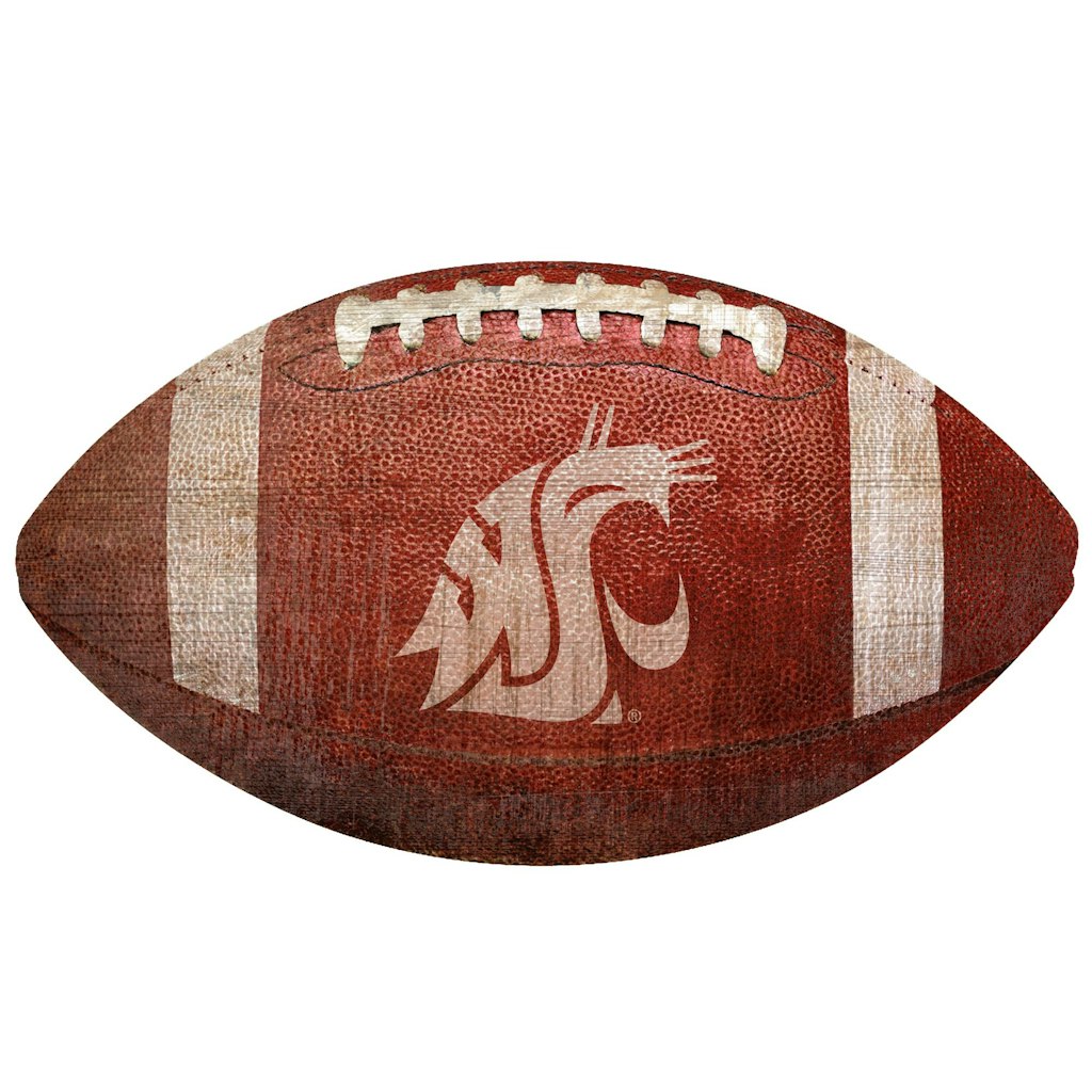 Washington State Cougars 12-inch Football Sign: $24.99