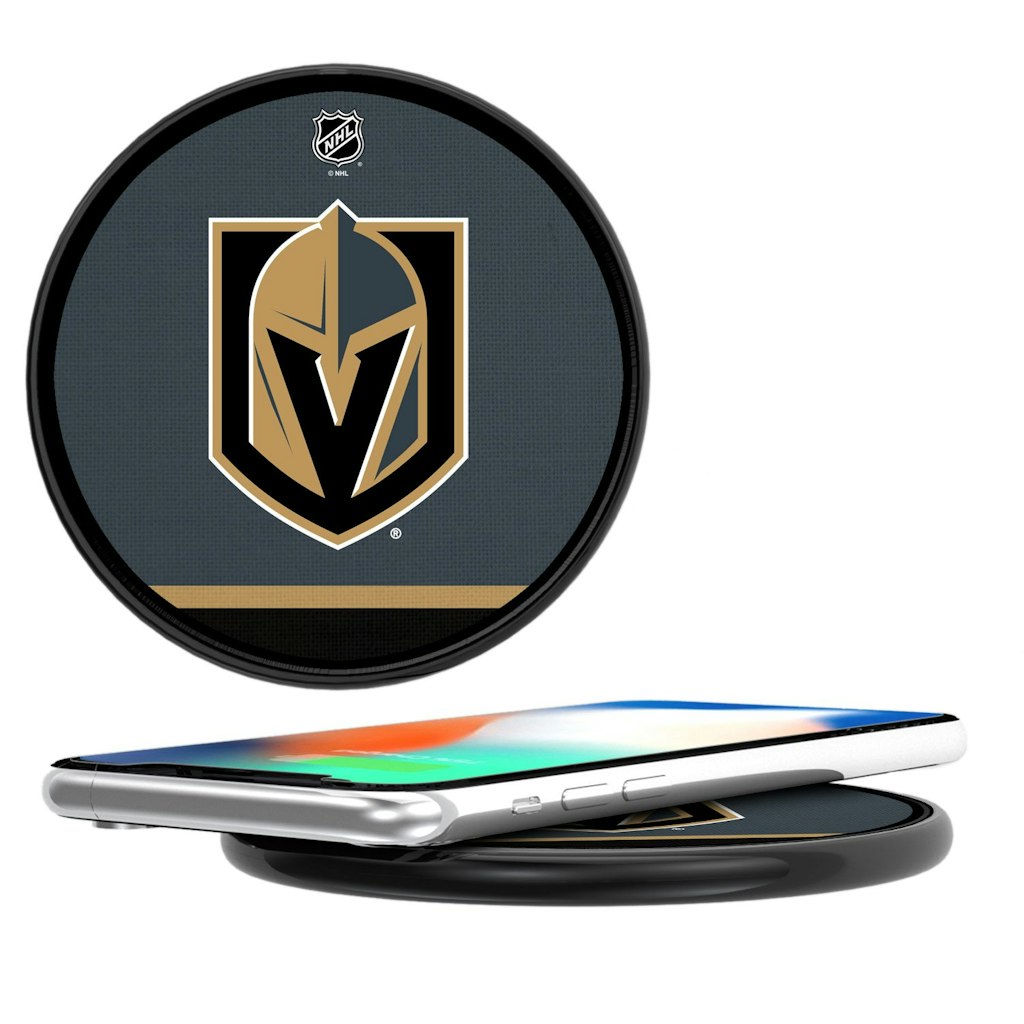 Keyscaper Vegas Golden Knights 15W Wireless Charger: $39.99 Keyscaper Vegas Golden Knights 15W Wireless Charger: $39.99