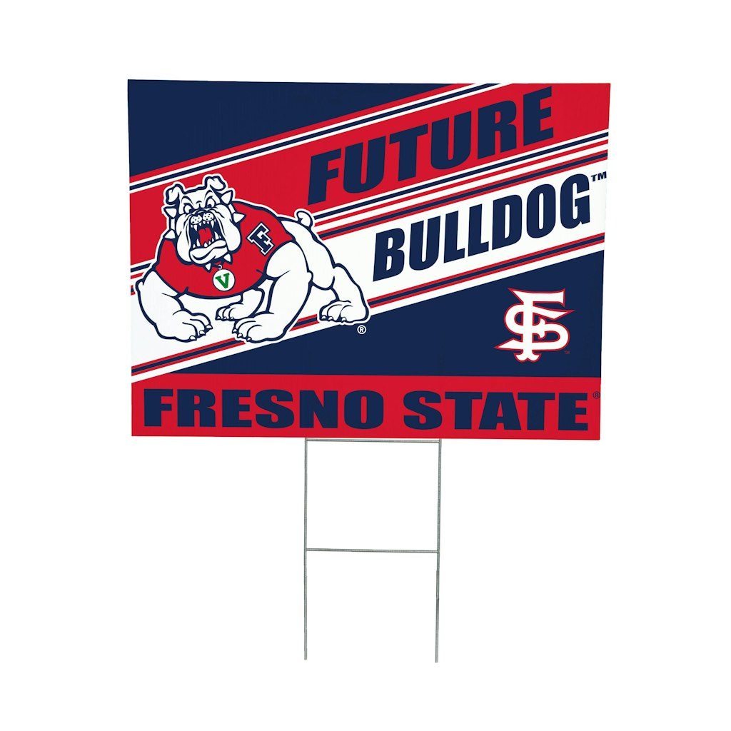 Fresno State Bulldogs 18" x 24" Yard Sign: $39.99 Fresno State Bulldogs 18" x 24" Yard Sign: $39.99