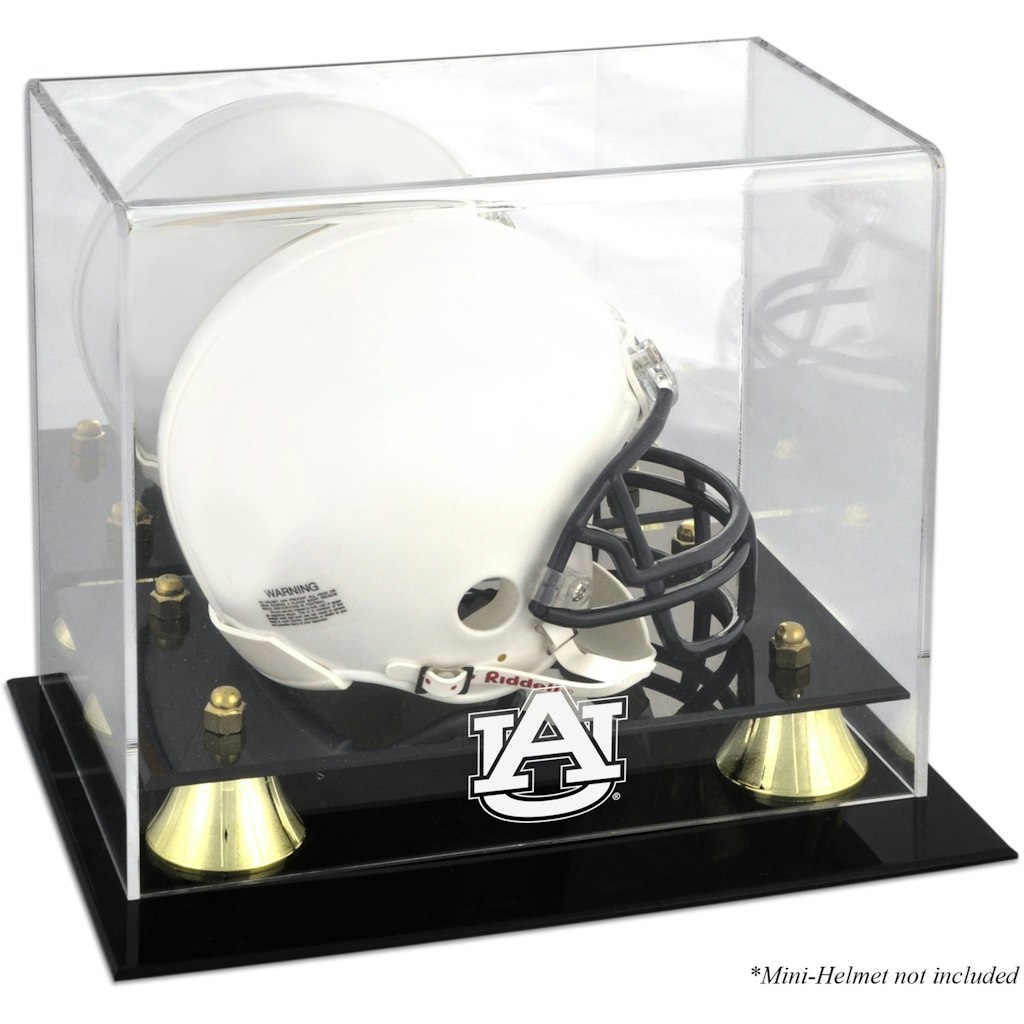 Auburn Tigers Mini Helmet Display Case: $49.99