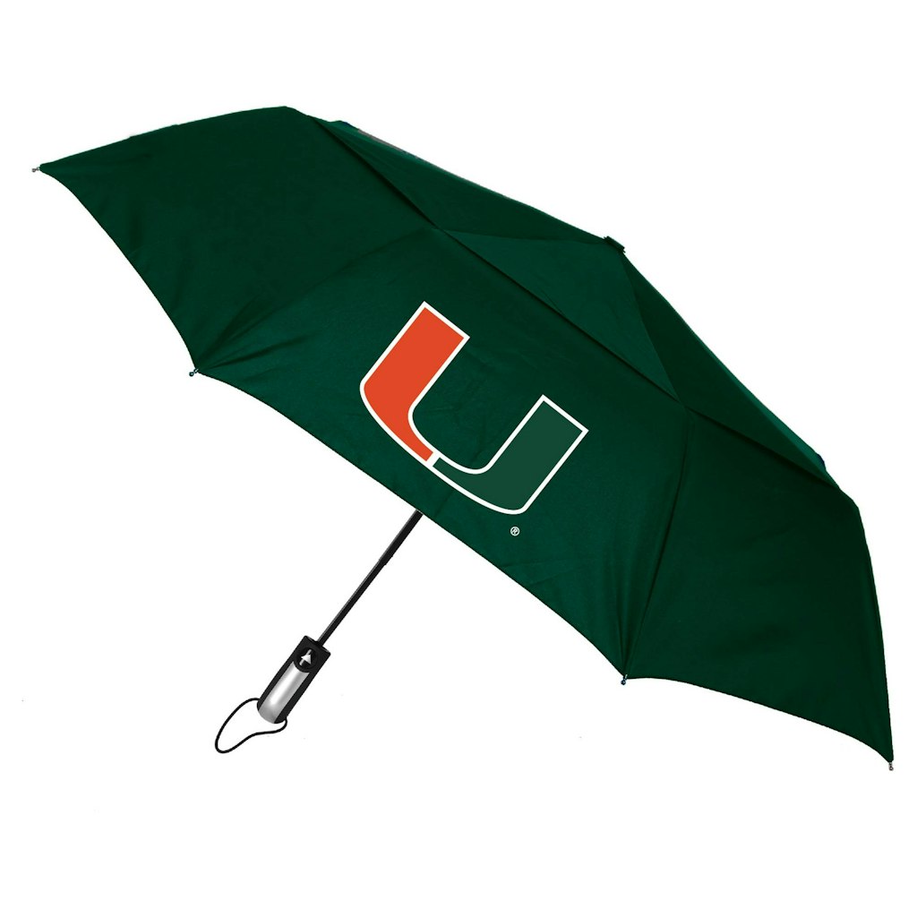 Miami Hurricanes 48-inch Folding Umbrella: $49.99