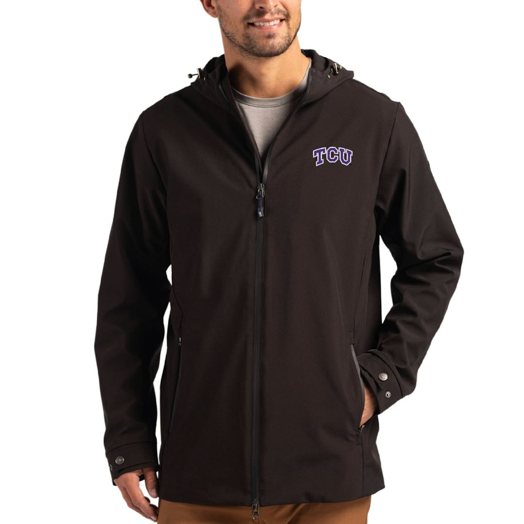 Cutter & Buck TCU Horned Frogs Water-Resistant Full-Zip Jacket: $204.99 Cutter & Buck TCU Horned Frogs Water-Resistant Full-Zip Jacket: $204.99