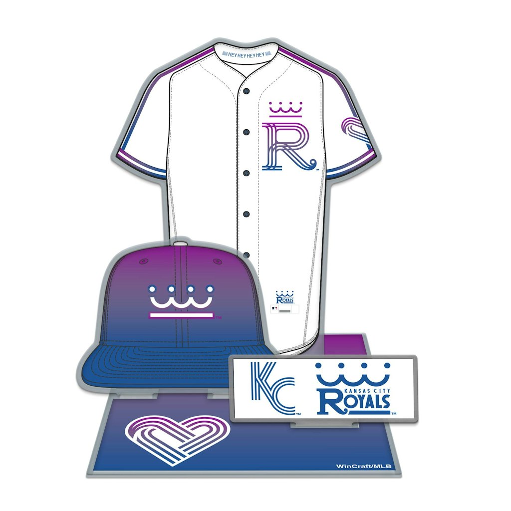 Wincraft Kansas City Royals 2026 City Connect 3D Collector Stand: $15 Wincraft Kansas City Royals 2026 City Connect 3D Collector Stand: $15