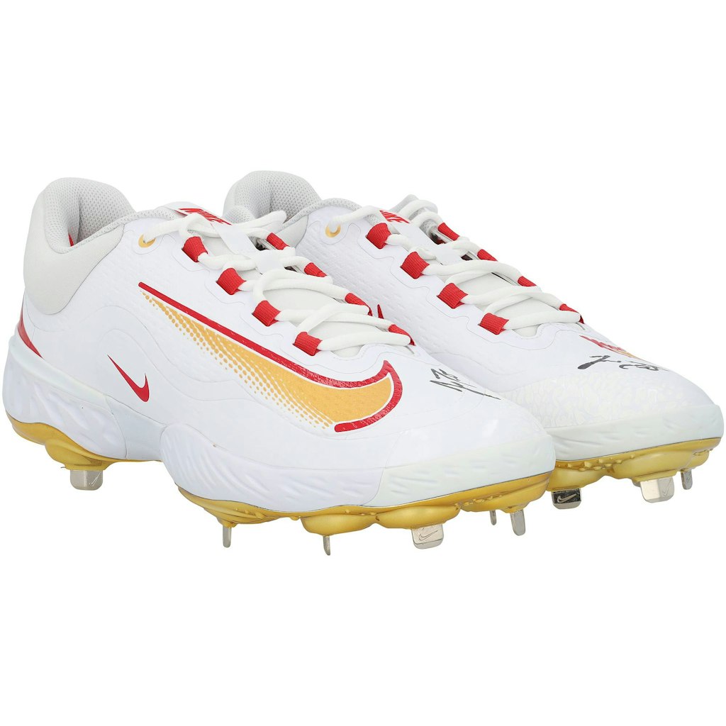 J.T. Realmuto Autographed Philadelphia Phillies Player-Issued Cleats: $599.99 J.T. Realmuto Autographed Philadelphia Phillies Player-Issued Cleats: $599.99