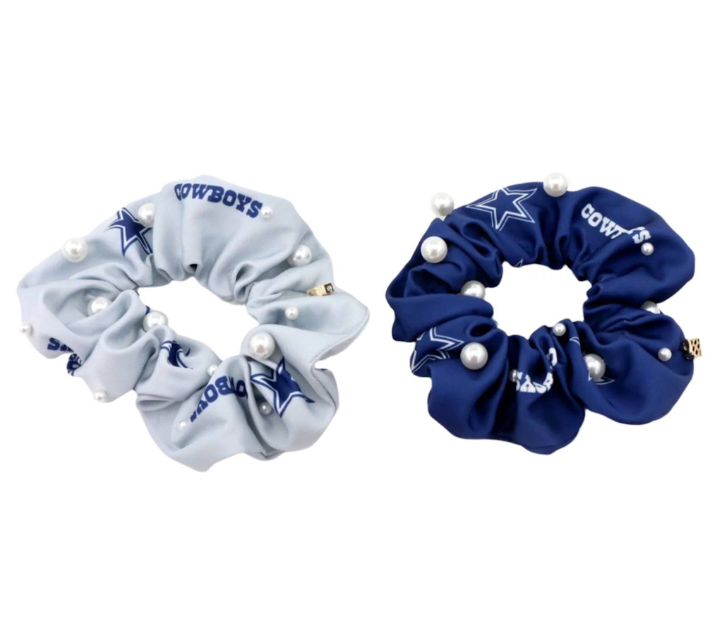 Brianna Cannon Dallas Cowboys 2-Pack Scrunchie Set: $36.99